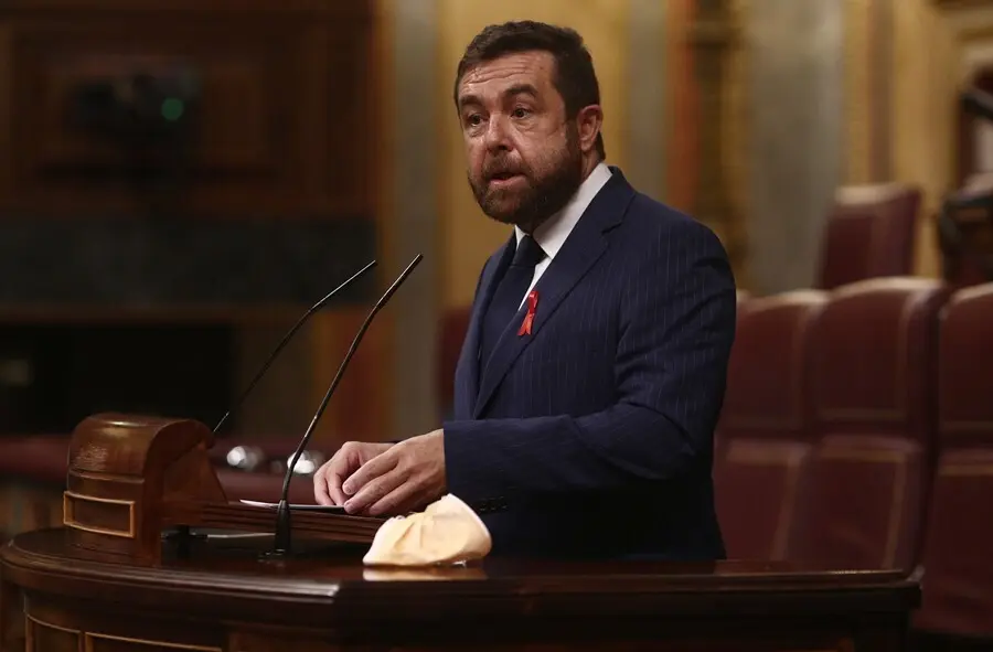 Archivo - El diputado de Ciudadanos, Miguel Guti&eacute;rrez 