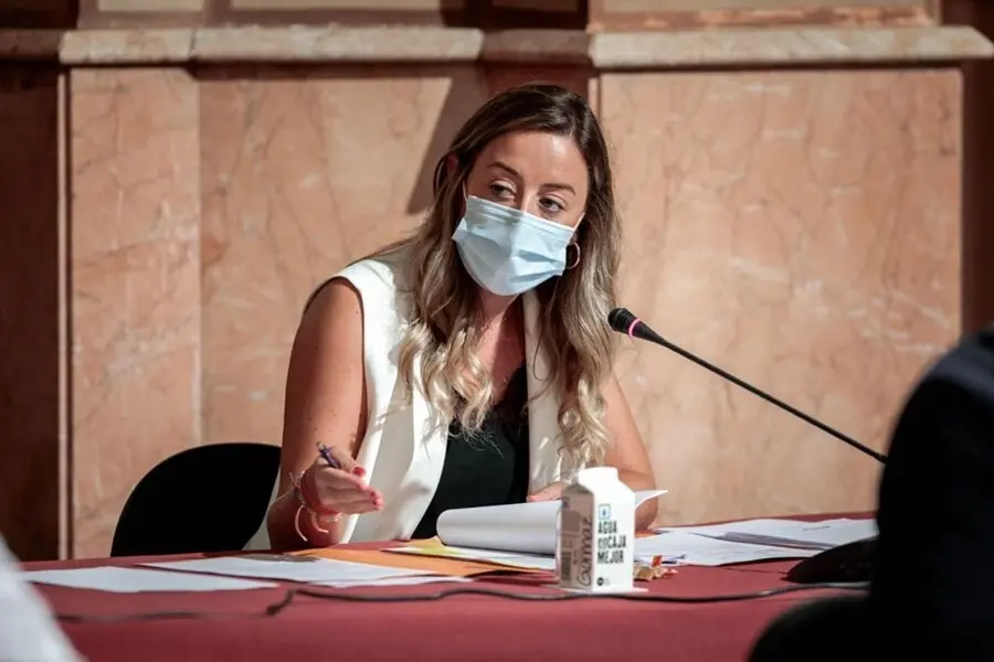 Archivo - La diputada de Cs en la Diputaci&oacute;n de Valencia, Roc&iacute;o Gil