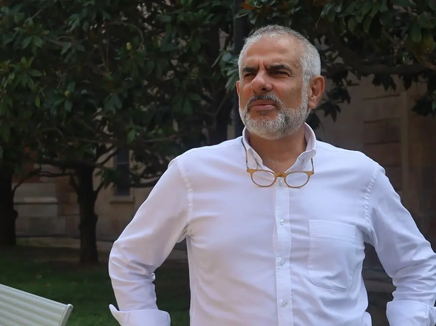 El l&iacute;der de Cs en Catalunya, Carlos Carrizosa, en una entrevista de Europa Press.