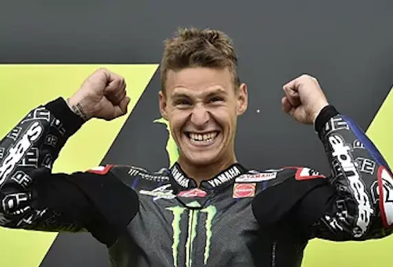 Quartararo en el podio.