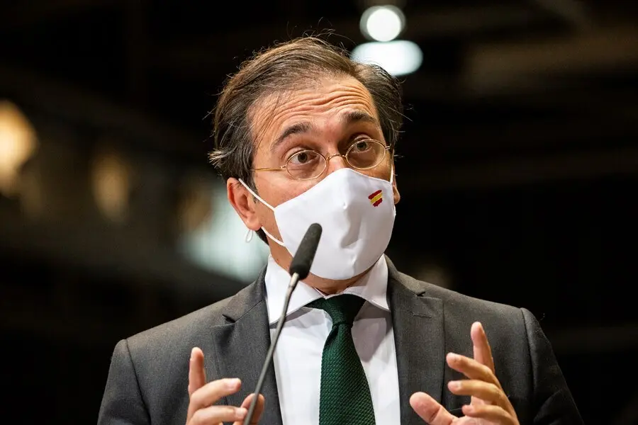 El ministro de Asuntos Exteriores, Uni&oacute;n Europea y Cooperaci&oacute;n, Jos&eacute; Manuel Albares