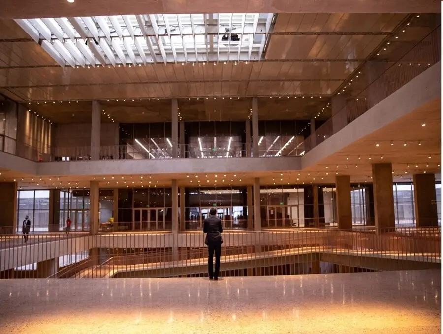 Instalaciones  del Museo Nacional de Per&uacute;.