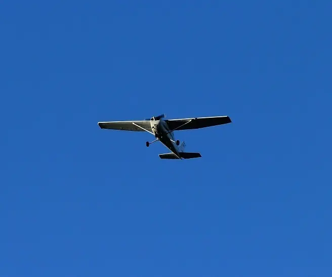 Una avioneta en una imagen de archivo.