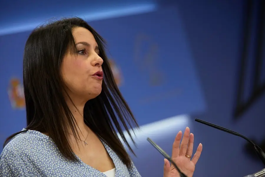 La presidenta de Ciudadanos, In&eacute;s Arrimadas.