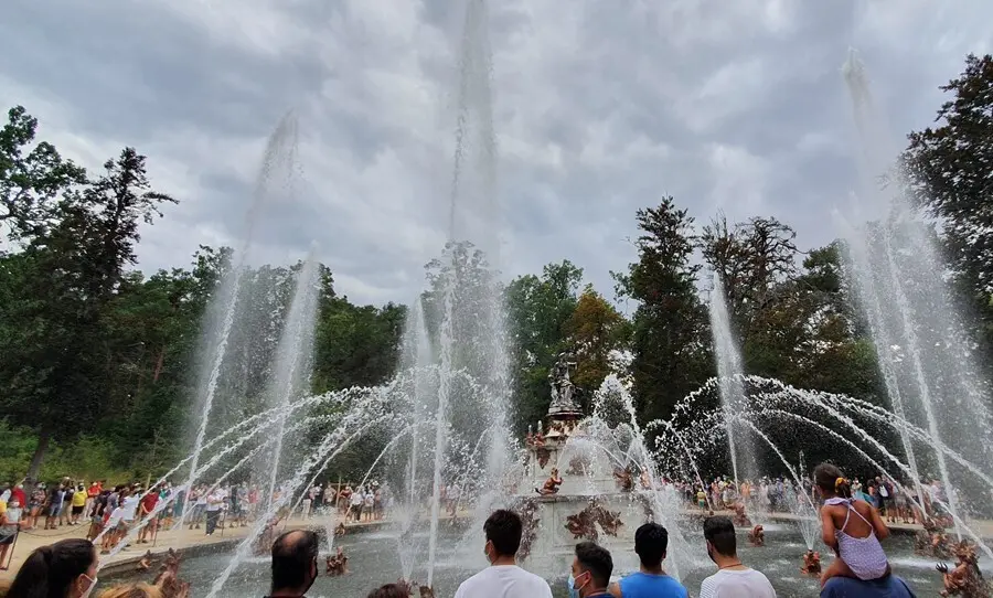 Temporada 2021 de las fuentes de los Jardines del Palacio Real de La Granja.