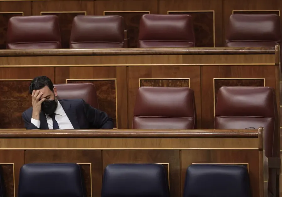 Archivo - El secretario general del Grupo Parlamentario Popular y diputado por Las Palmas, Guillermo Mariscal, en una sesi&oacute;n plenaria en el Congreso de los Diputados, a 24 de junio de 2021, en Madrid, (Espa&ntilde;a). 