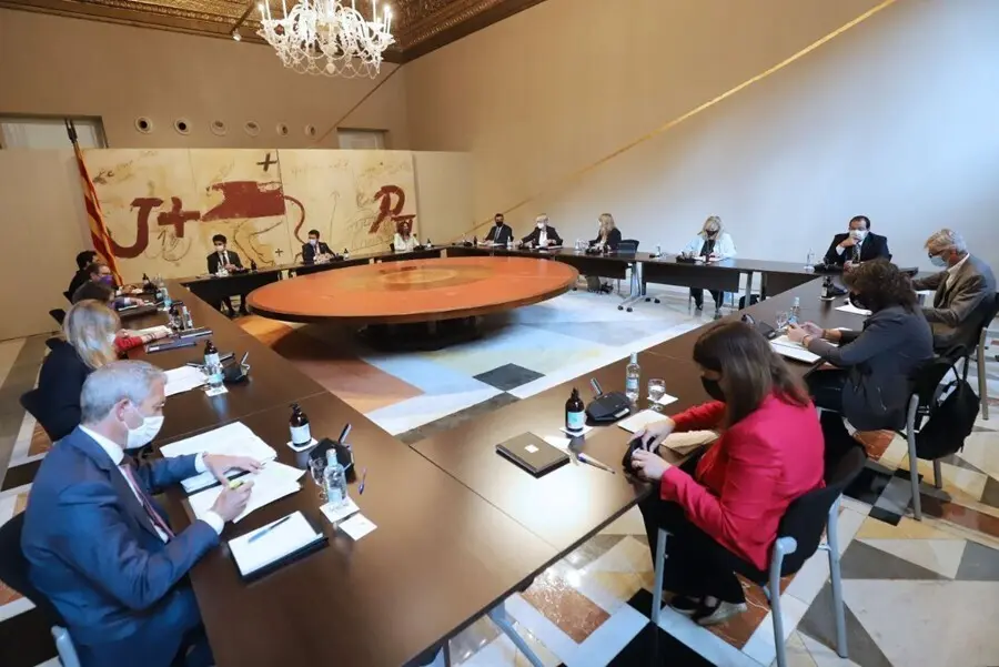 Reuni&oacute;n del Consell Executiu del 31 de agosto.