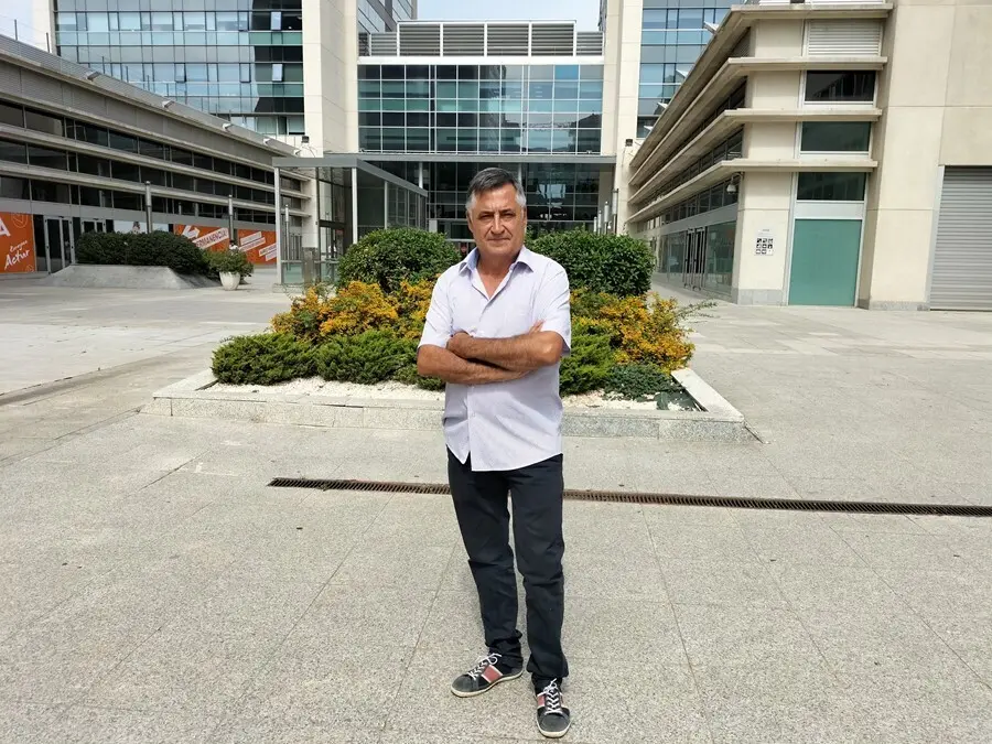 El fotoperiodista de guerra Gervasio S&aacute;nchez.
