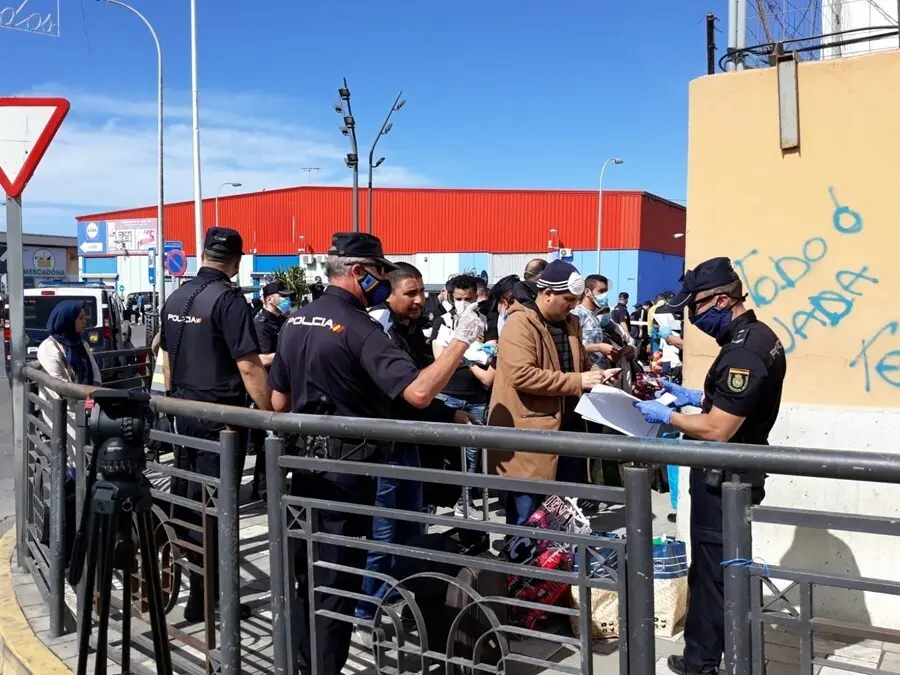 Archivo - Imagen de archivo cuando Marruecos permiti&oacute; el regreso de un millar de sus nacionales desde el inicio de la crisis sanitaria tras abrirse sendos pasillos humanitarios en mayo y septiembre de 2020