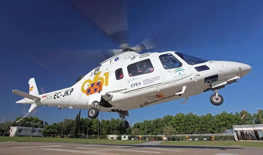 Archivo - Helic&oacute;ptero del 061
