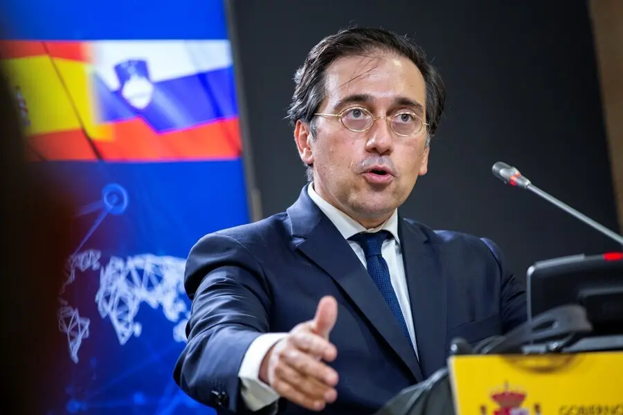 El Ministro de Asuntos Exteriores, Uni&oacute;n Europea y Cooperaci&oacute;n, Jos&eacute; Manuel Albares