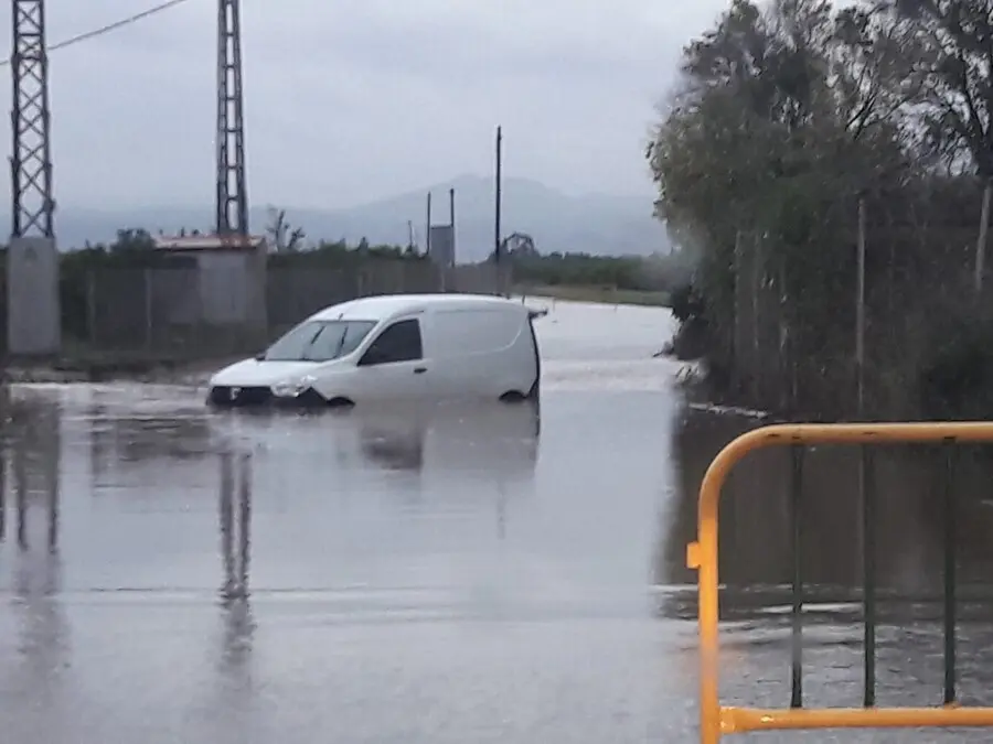 Archivo - Imagen de archivo de lluvias en Vinar&ograve;s