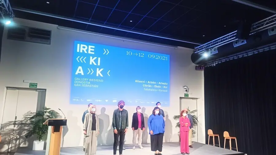 Presentaci&oacute;n de Irekiak Gallery Weekend.
