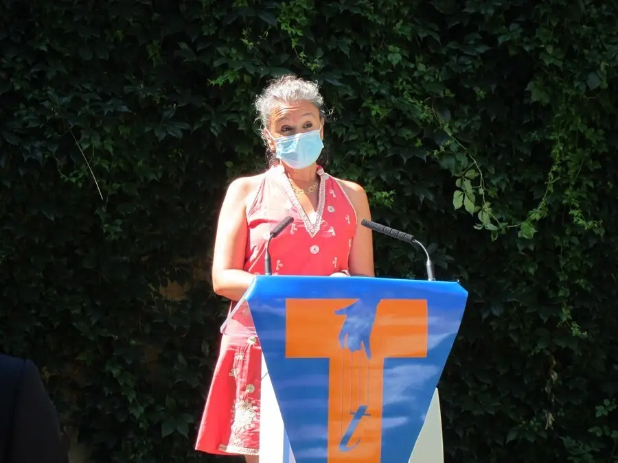 Archivo - Mar&iacute;a Palma, directora del festival, presenta la programaci&oacute;n de Titirimundi.