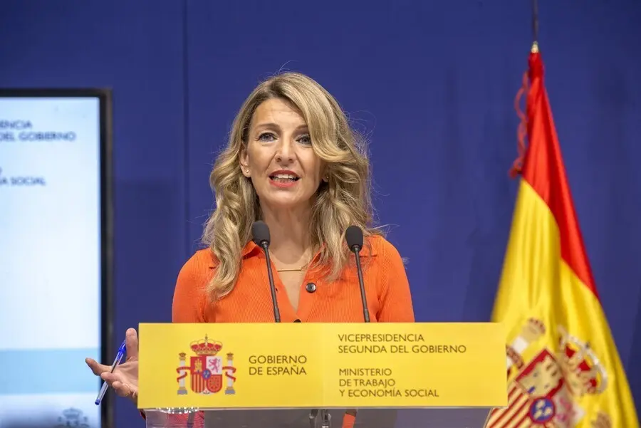 Archivo - La vicepresidenta segunda del Gobierno y ministra de Trabajo y Econom&iacute;a Social, Yolanda D&iacute;az.