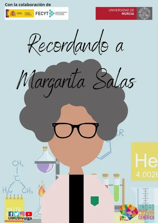 Archivo - La UMU recuerda a Margarita Salas con un concurso de microrrelatos