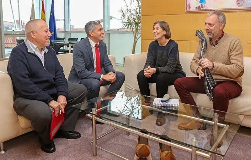 Reuni&oacute;n vicepresidente rectora UIMP
18 noviembre 2019