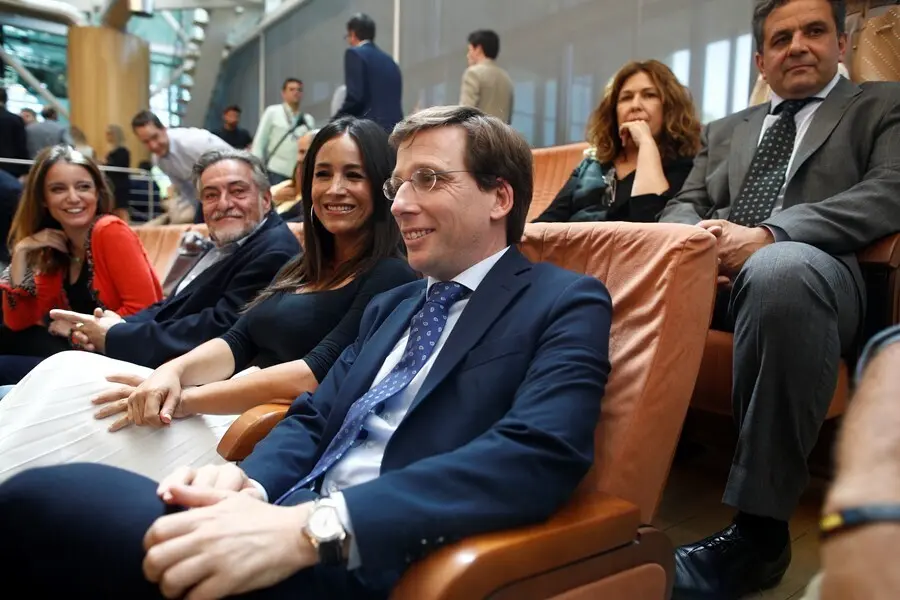 Archivo - Andrea Levy, Pepu Hern&aacute;ndez, la vicealcaldesa de Madrid, Bego&ntilde;a Villac&iacute;s y el alcalde de Madrid, Jos&eacute; Luis Mart&iacute;nez- Almeida. Archivo.