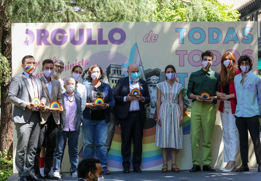 Archivo - Acto del Ministerio de Igualdad por el D&iacute;a del Orgullo