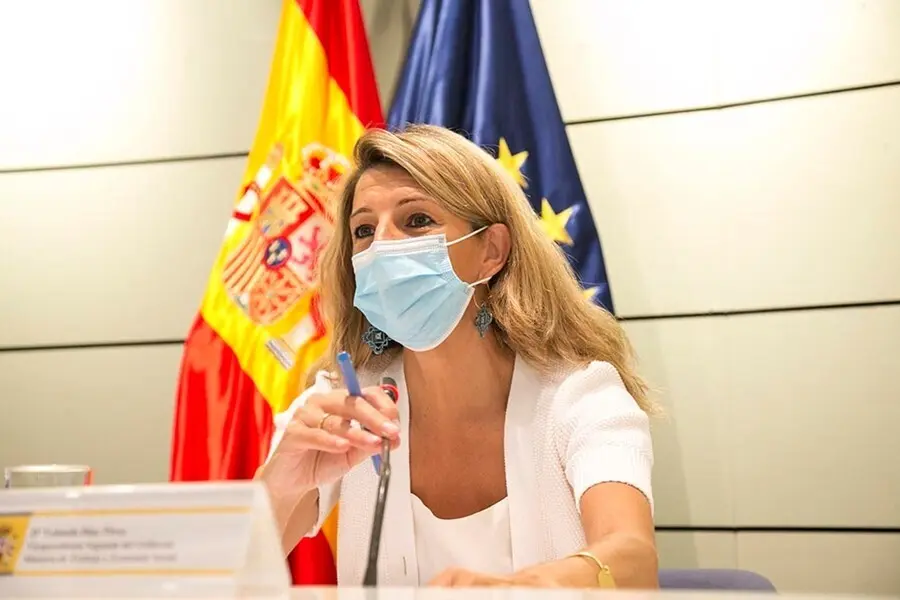Archivo - La vicepresidenta segunda del Gobierno y ministra de Trabajo y Econom&iacute;a Social, Yolanda D&iacute;az.
