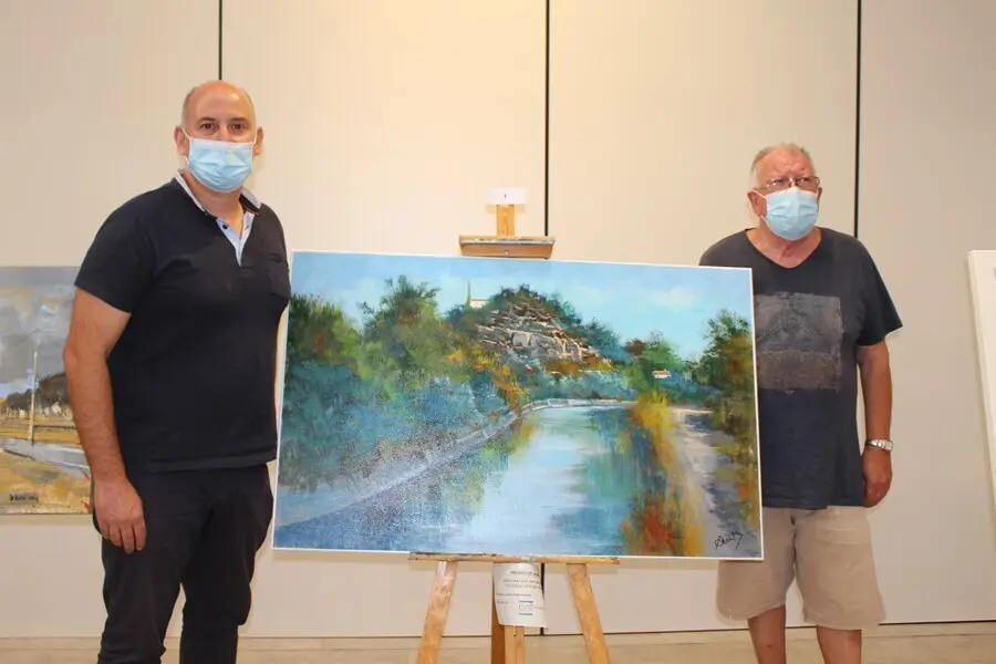 El pintor Javier Campo se alza con el premio de honor del XXIX Concurso de Pintura R&aacute;pida de Bin&eacute;far.