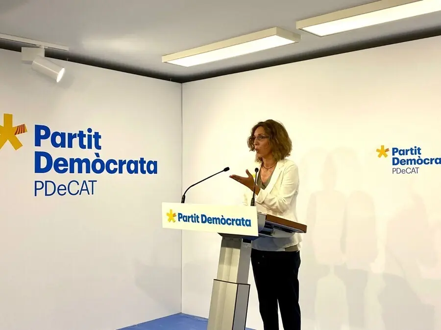 La secretaria general del PDeCAT, &Agrave;ngels Chac&oacute;n