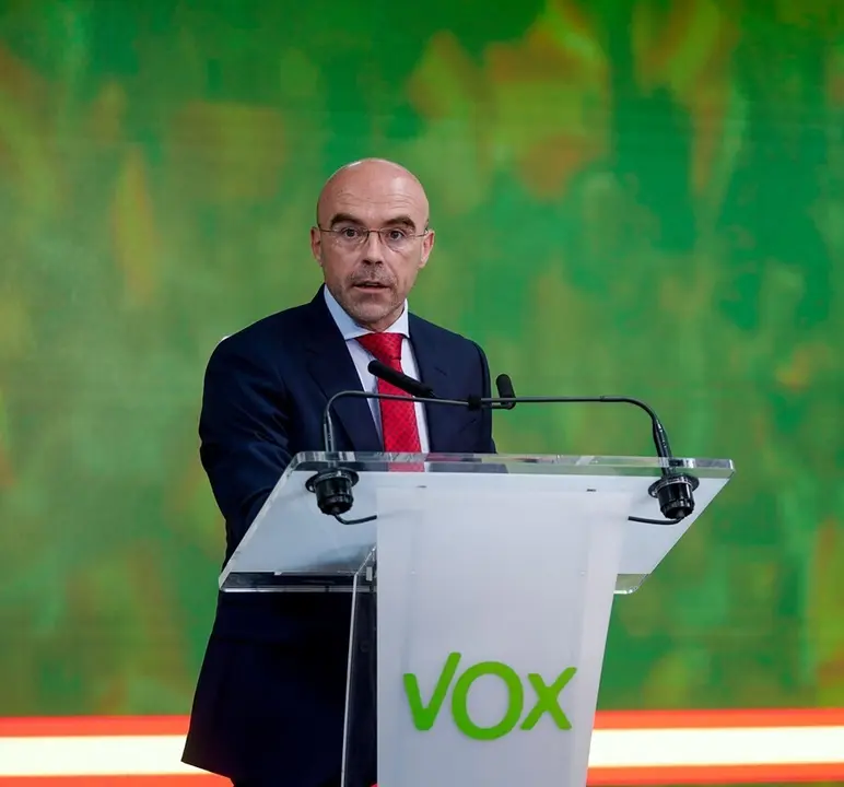 Archivo - El portavoz del Comit&eacute; de Acci&oacute;n Pol&iacute;tica y eurodiputado, Jorge Buxad&eacute;.