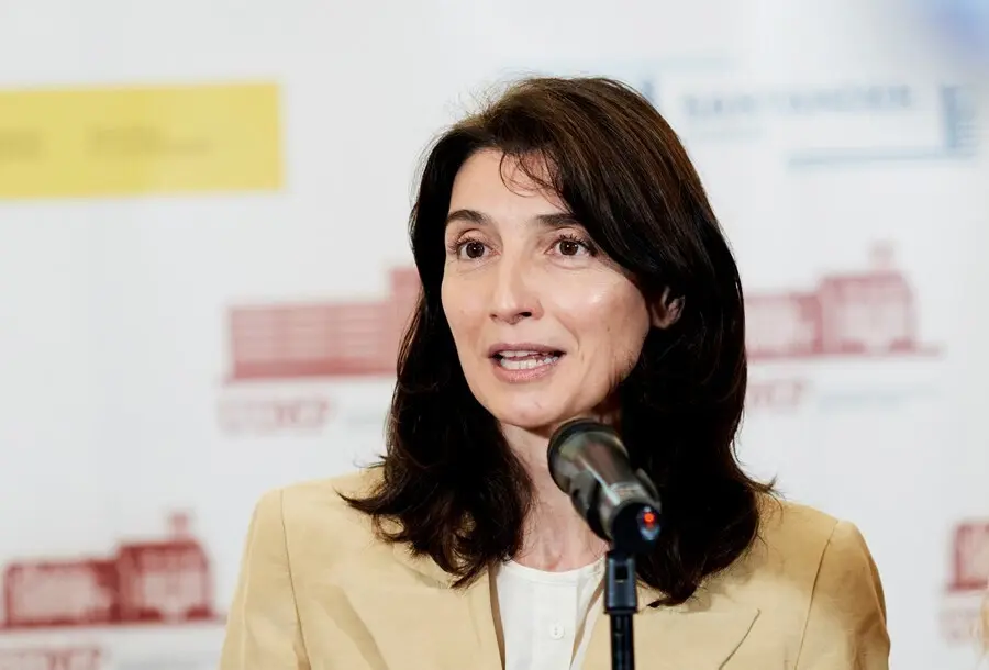 La ministra de Justicia, Pilar Llop, interviene en la inauguraci&oacute;n del curso 'La presencia de la Psicolog&iacute;a en el sistema p&uacute;blico educativo, de salud y servicios sociales' en la Universidad Internacional Men&eacute;ndez Pelayo (UIMP), a 30 de agosto de 2021, en 