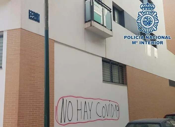 Pintadas en calles de M&aacute;laga