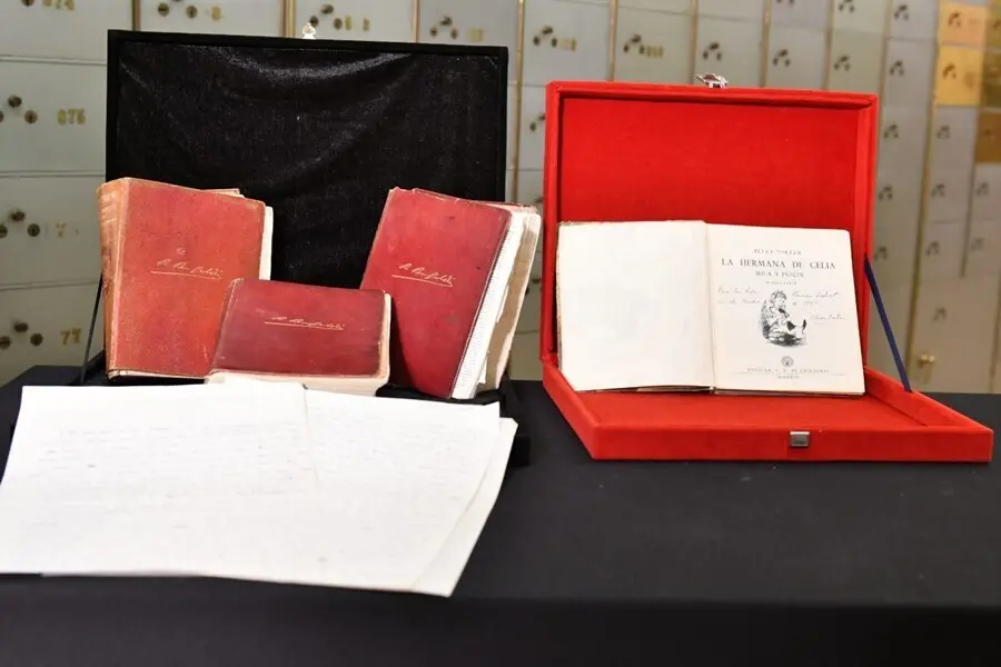 Los libros parte del legado in memoriam de Carmen Laforet a la Caja de las Letras