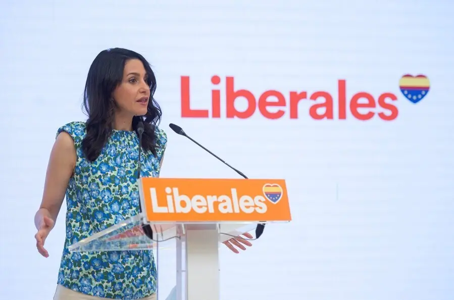 Archivo - La presidenta de Ciudadanos, In&eacute;s Arrimadas.