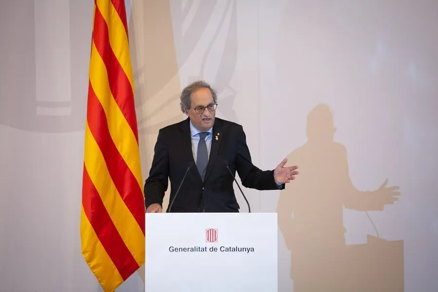Archivo - El expresidente de la Generalitat Quim Torra