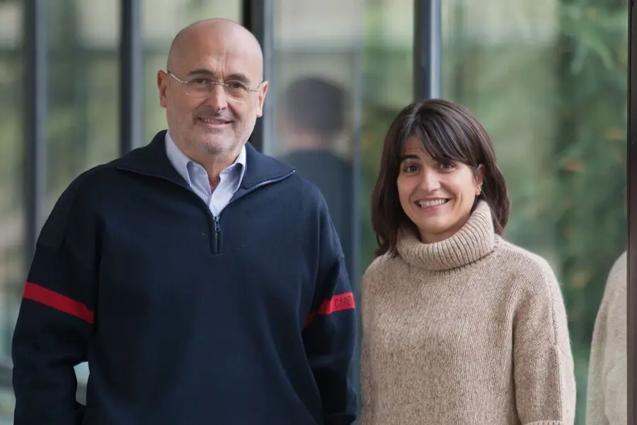 Archivo - Los investigadores de la Universidad de Navarra, Ignacio Moriy&oacute;n y Raquel Conde