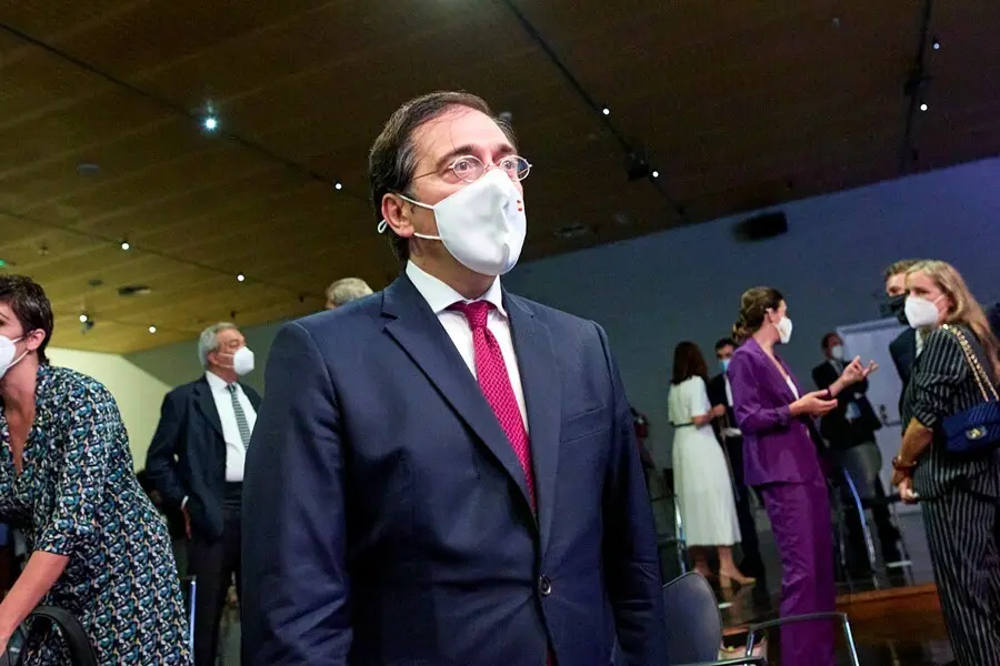 El Ministro de Asuntos Exteriores, Uni&oacute;n Europea y Cooperaci&oacute;n, Jos&eacute; Manuel Albares