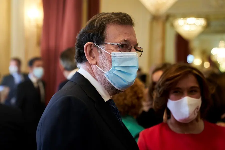 Archivo - El ex presidente del Gobierno Mariano Rajoy durante el acto de clausura de la XI Edici&oacute;n de los Premios Gumersindo Azc&aacute;rate