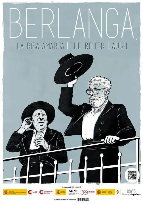 Cartel 'Berlanga, la risa amarga'