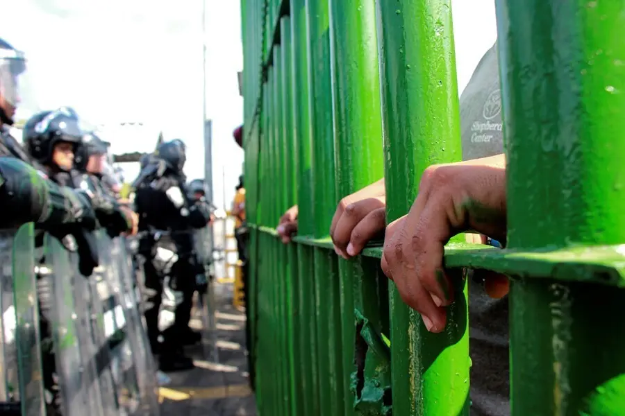 Archivo - Migrantes centroamericanos en la frontera sur de M&eacute;xico