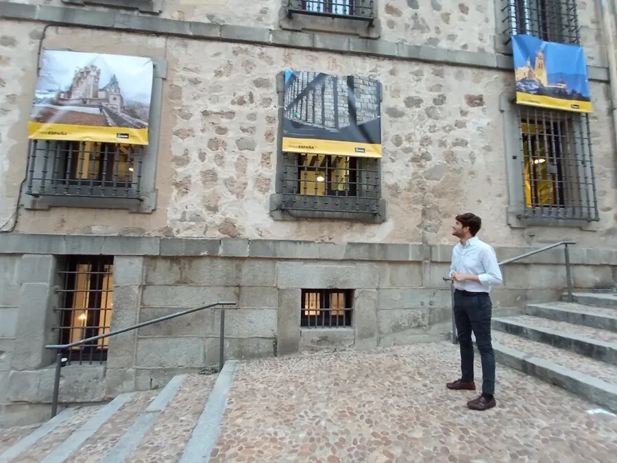 El Concejal De Cultura De Segovia, Alberto Espinar.