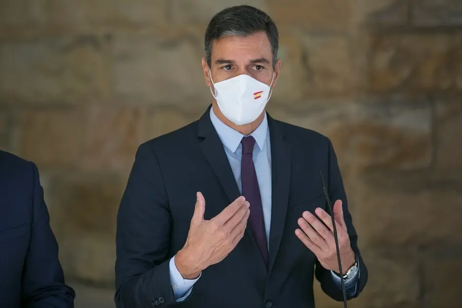 El presidente del Gobierno, Pedro S&aacute;nchez