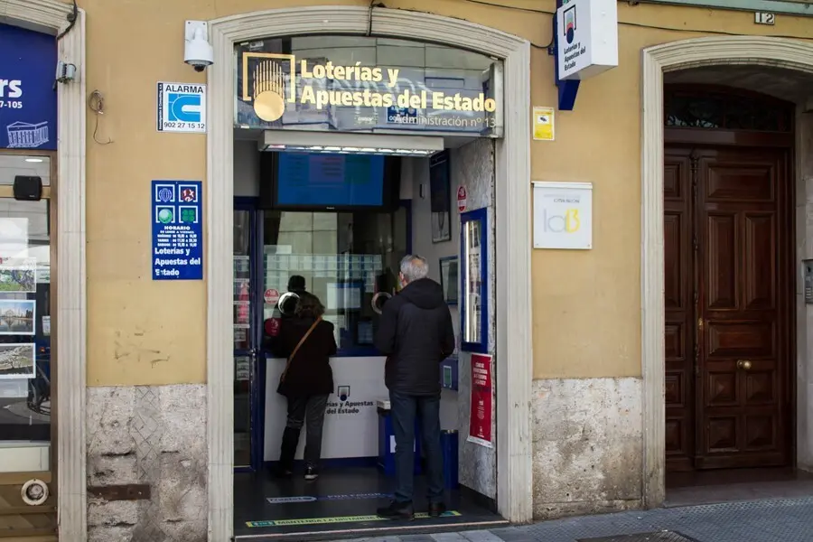 Archivo - Administraci&oacute;n de Loter&iacute;a en Valladolid.