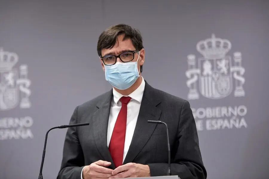 Archivo - El exministro de Sanidad, Salvador Illa