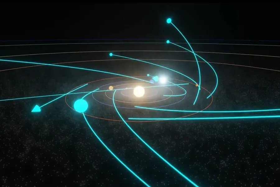 Dispersi&oacute;n del polvo interplanetario