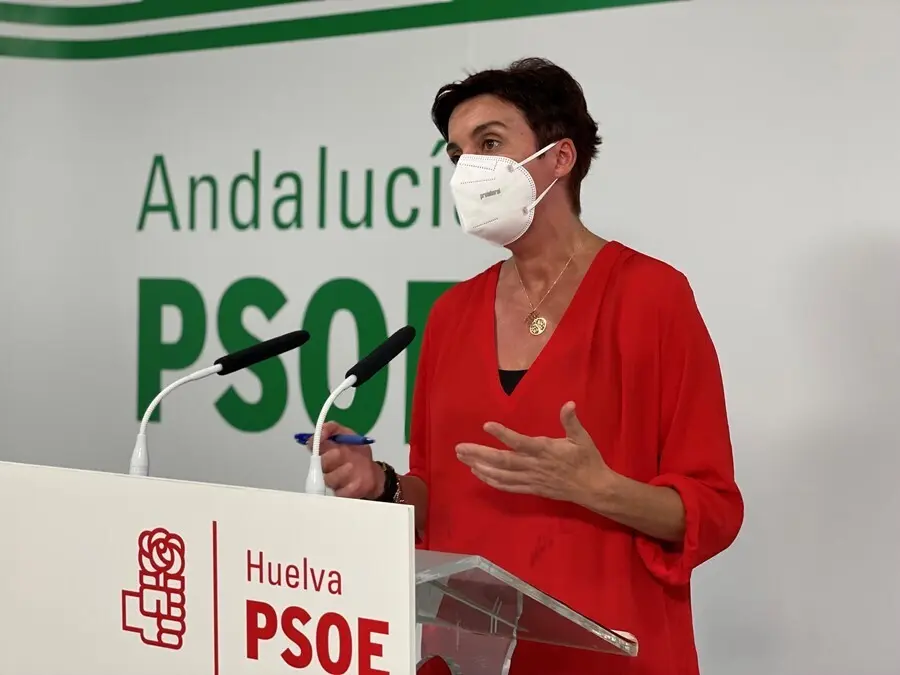 La responsable de Sanidad y Educaci&oacute;n del PSOE de Huelva, Susana Rivas.