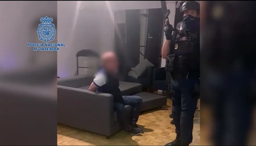 Imagen de la detenci&oacute;n de Hugo Carvajal