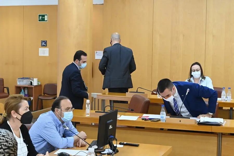Pleno de la Asamblea de Ceuta este jueves donde se han vuelto a vivir momentos tensos con los diputados de Vox
