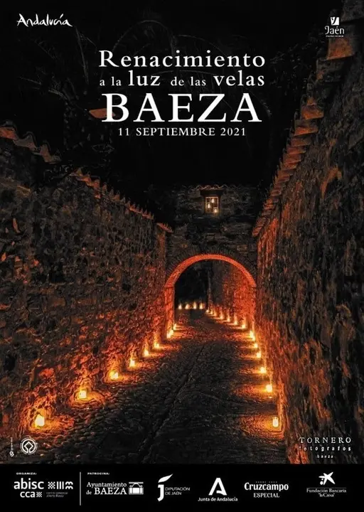 Cartel del 'Renacimiento a la luz de las velas'.