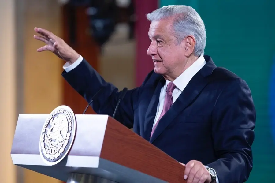 El presidente de M&eacute;xico, Andr&eacute;s Manuel L&oacute;pez Obrador