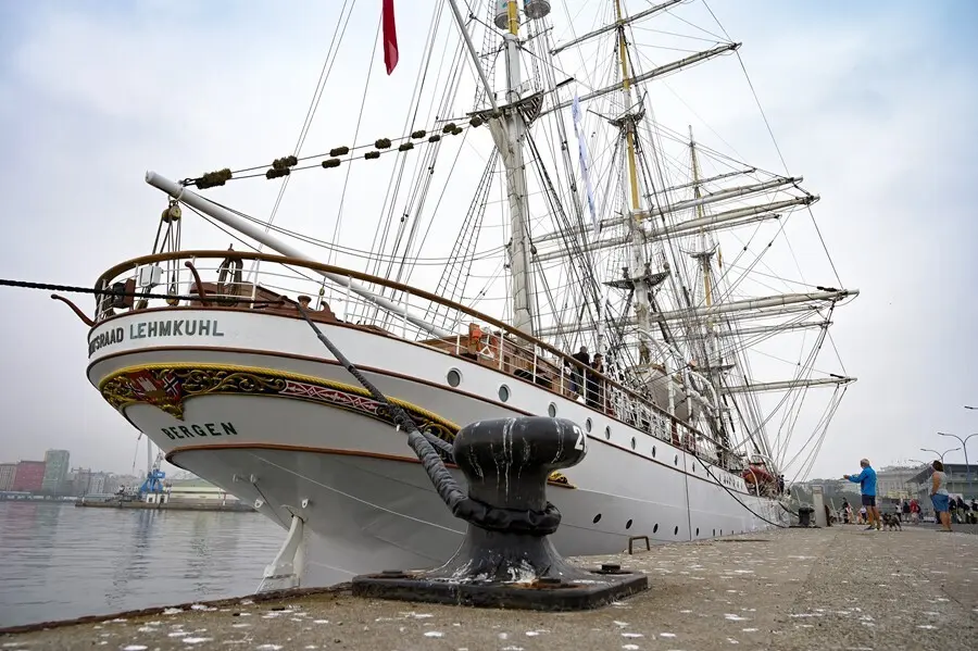 El velero noruego &lsquo;Statsraad Lehmkuhl&rsquo;