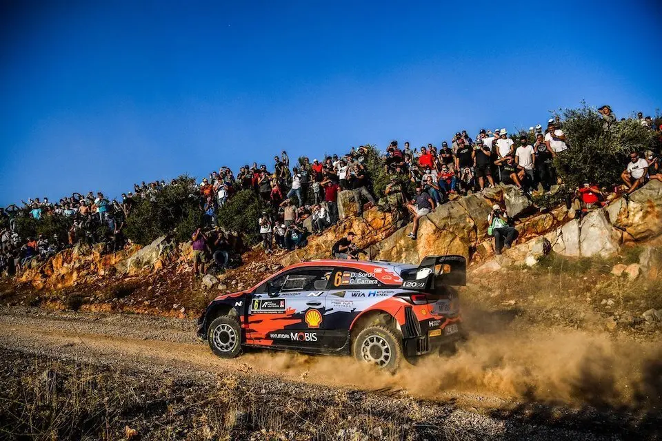 Dani Sordo en acci&oacute;n.