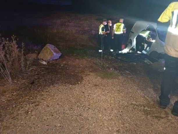 Un hombre de 24 a&ntilde;os fallece en un accidente de tr&aacute;fico en la N-240, a la altura de Peraltilla (Huesca).